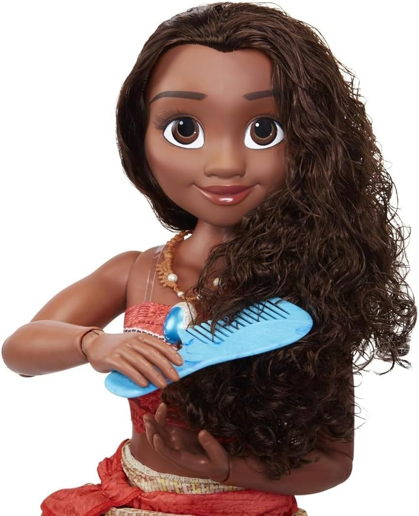 32in Princess Doll My Size Articulated Wavy Hair Necklace Gift
