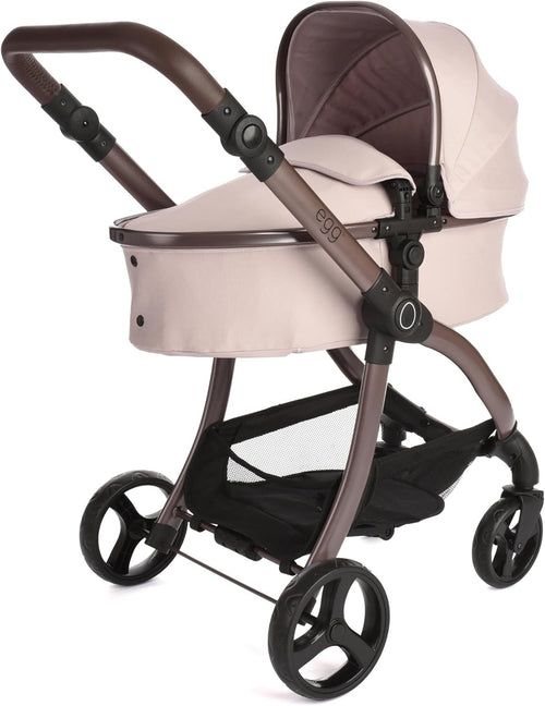 Toy Doll Pushchair 2in1 Carrycot Adjustable Handle Foldable 57cm