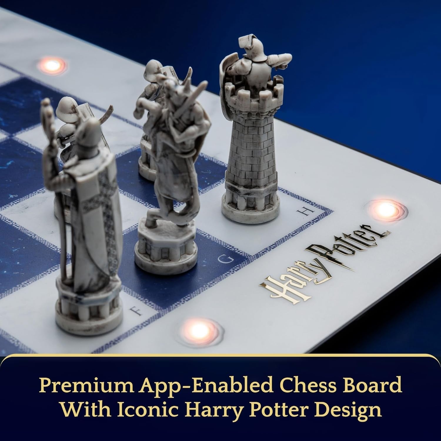 Light-Up Electronic Wizard Chess Set | Smart AI Board Game | Adults & Kids Gift