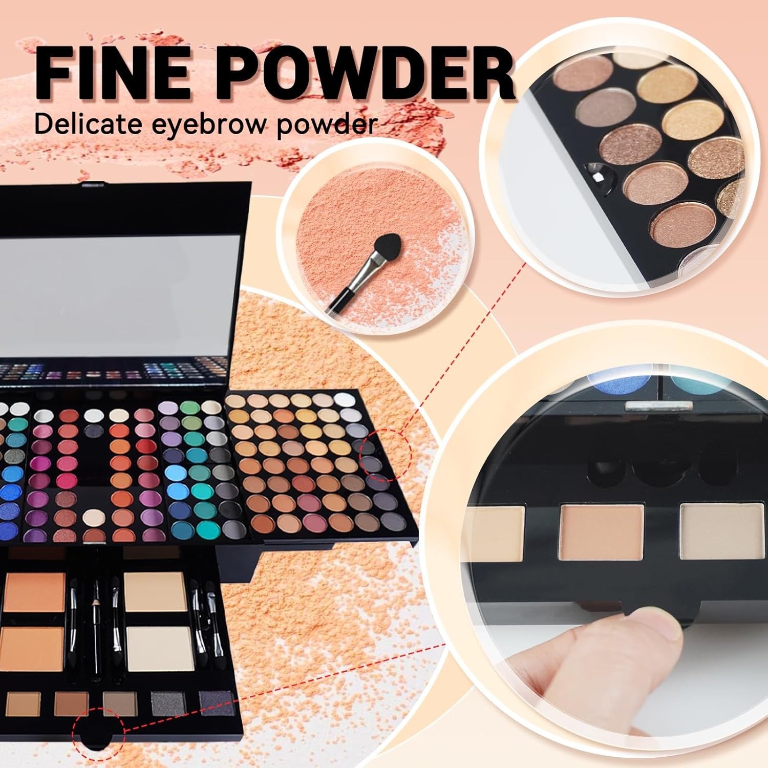 Pro Makeup Kit All in One Starter Gift Set Palette