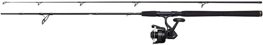 Sea Fishing Rod & Reel Combo Carbon Fibre Saltwater Spinning 2.44m 15–40g
