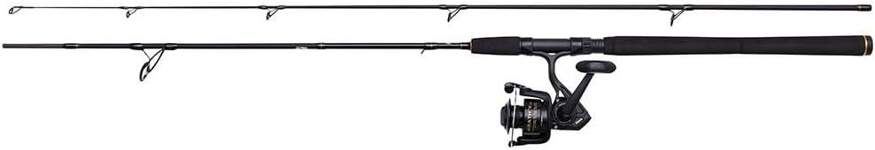 Sea Fishing Rod & Reel Combo Carbon Fibre Saltwater Spinning 2.44m 15–40g