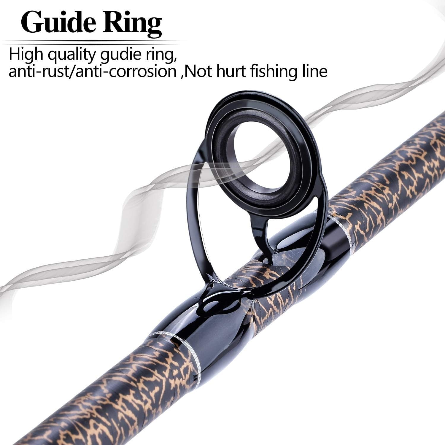 4-Section Carbon Fiber Carp Rod | Portable Spinning Fishing Rod for Travel