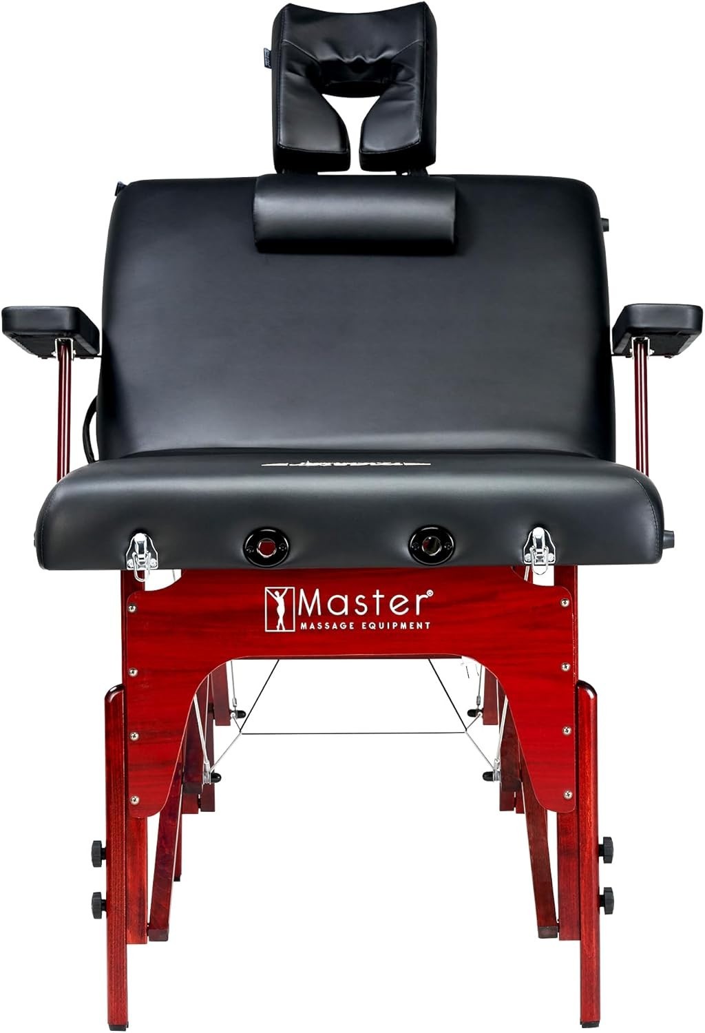 Portable 3-Section Massage Table Adjustable Wide Therapy Bed Carry Case