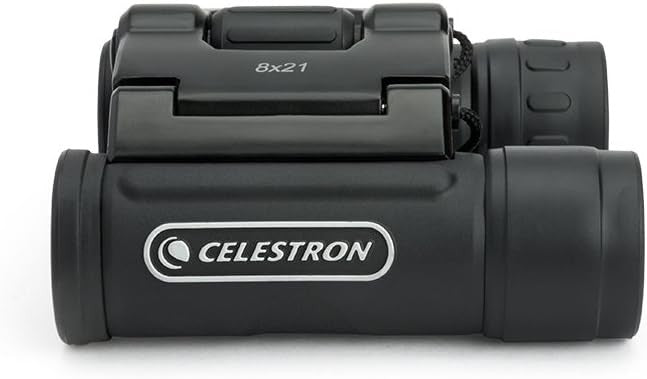 8x21 Compact Travel Binoculars Lightweight Folding HD Optics for Sports & Outdoo