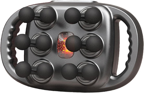 Percussion Massage Gun 12 Head Cordless Heat Massager Deep Muscle Relief