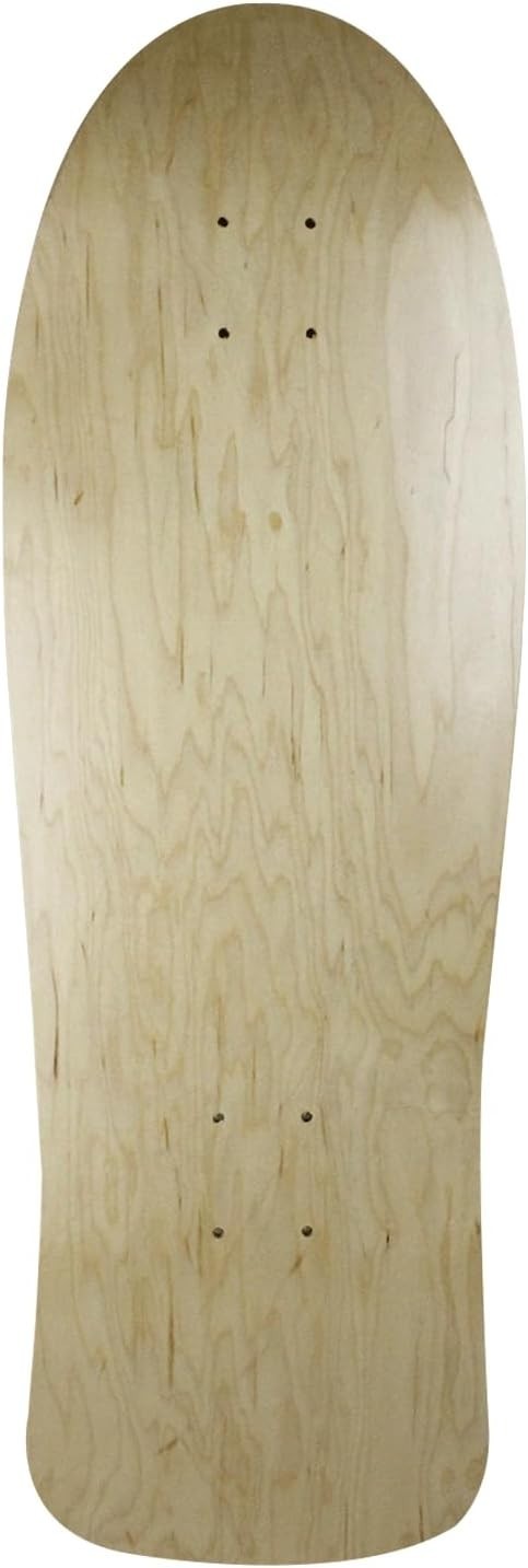 Old School Skateboard Deck 10x30inch Maple Wood Classic Fish Shape