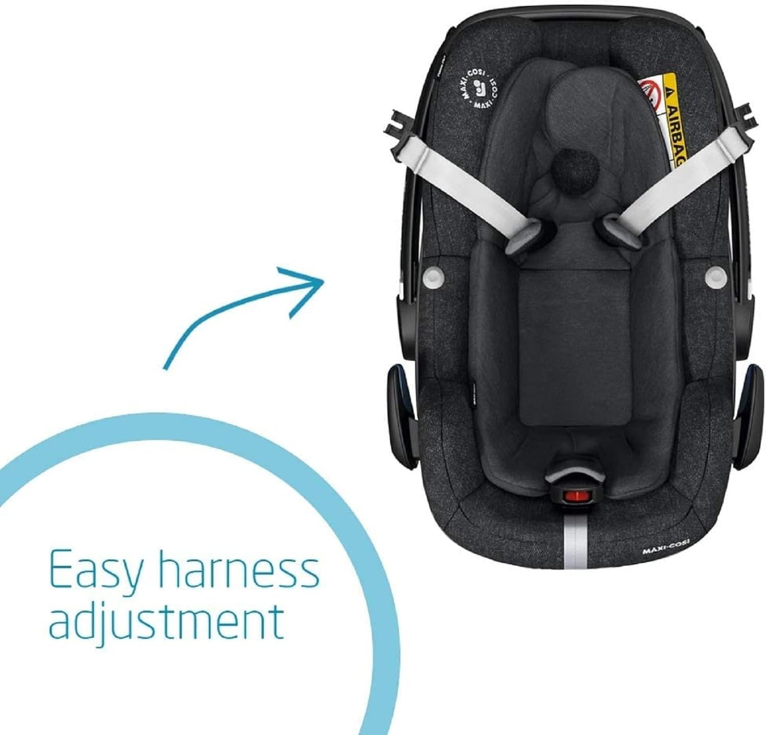Infant Car Seat ISOFIX i-Size Group 0+ 0-13kg Newborn Safety Carrier