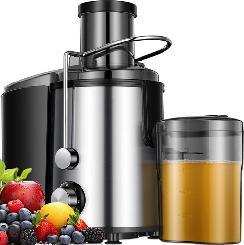800W Centrifugal Juicer 3 Speed 3in Wide Chute High Yield Easy Clean