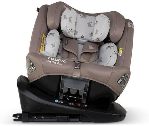 360° Rotating ISOFIX i-Size Car Seat 0–12 Years Rear Forward Facing