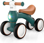 Baby Balance Bike 1 Year Old Ride On Toy LED Lights Toddler Walker