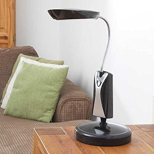 Battery Powered Floor Reading Lamp Adjustable LED Standing Light No Plug Needed