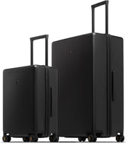 2PC Carry On & Large Suitcase PC Hard Shell TSA Lock 8 Spinner Wheels