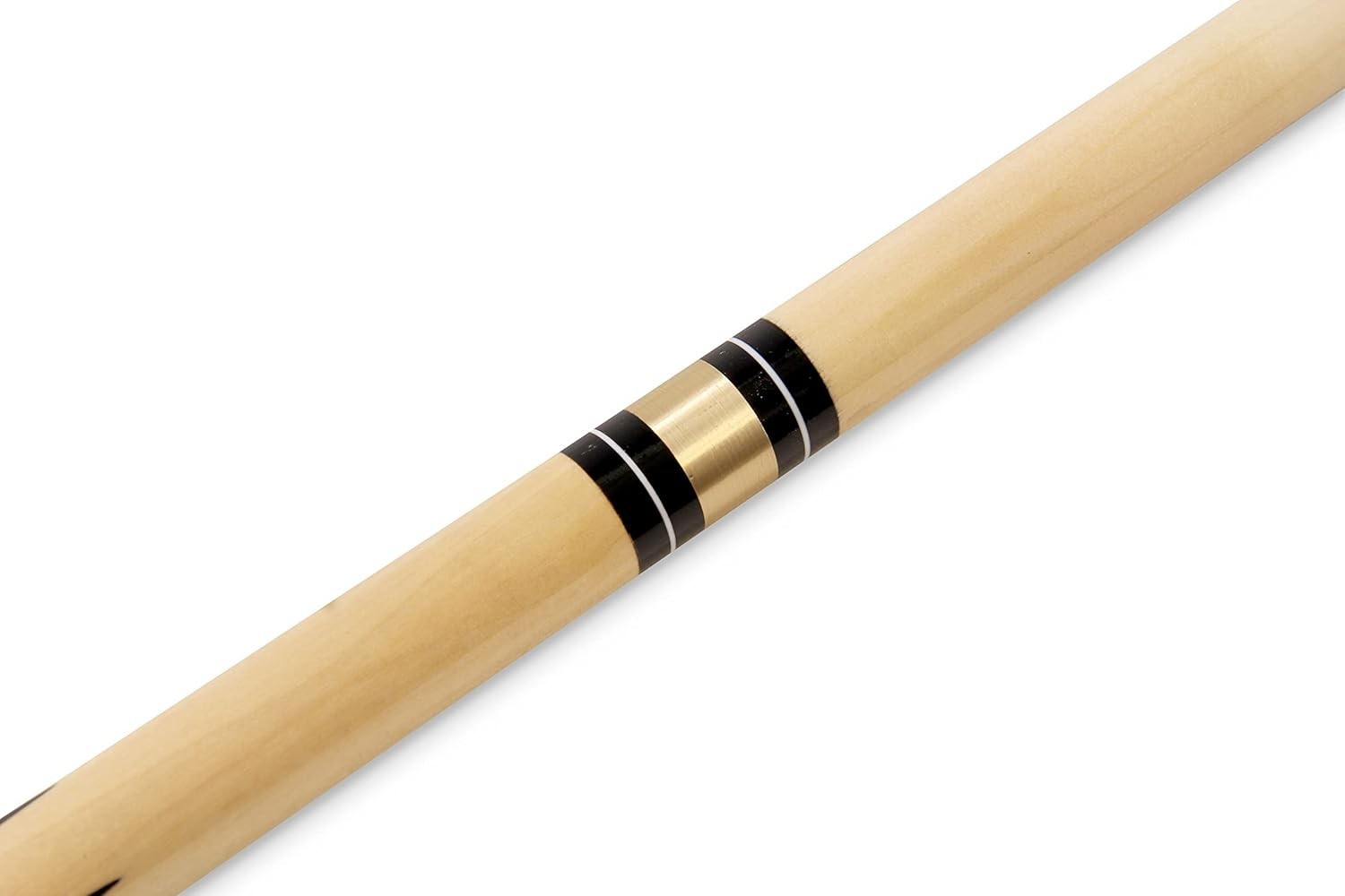 57in Hardwood Pool Cue 2 Piece Centre Joint 11mm Screw Tip