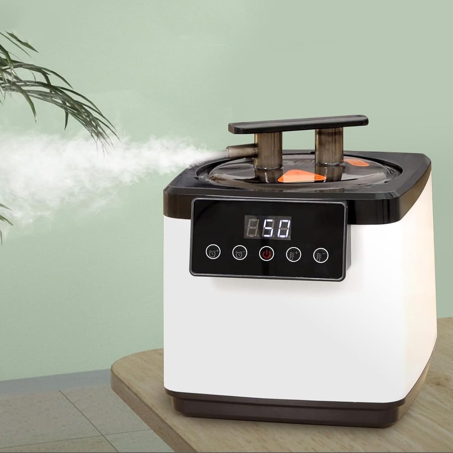 2.6L Portable Sauna Steamer 1000W w/ Remote – Home Spa Adjustable Steam