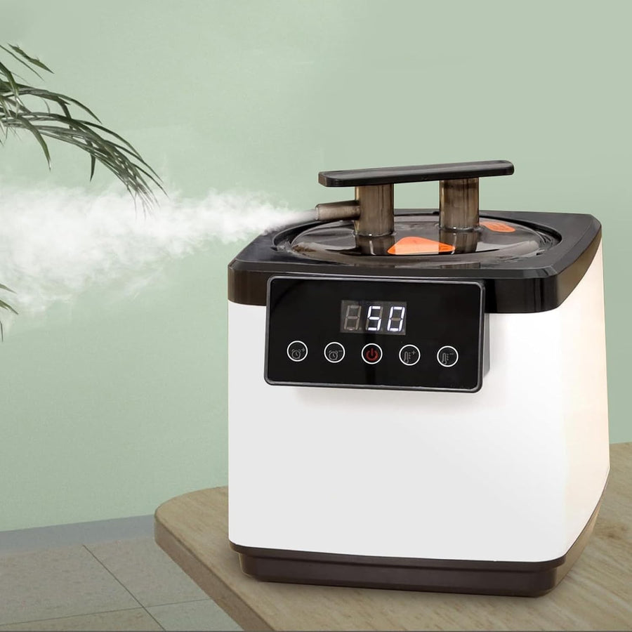 2.6L Portable Sauna Steamer 1000W w/ Remote – Home Spa Adjustable Steam