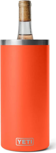 Insulated Wine & Champagne Bottle Chiller Stainless Steel Ice Cooler Papaya