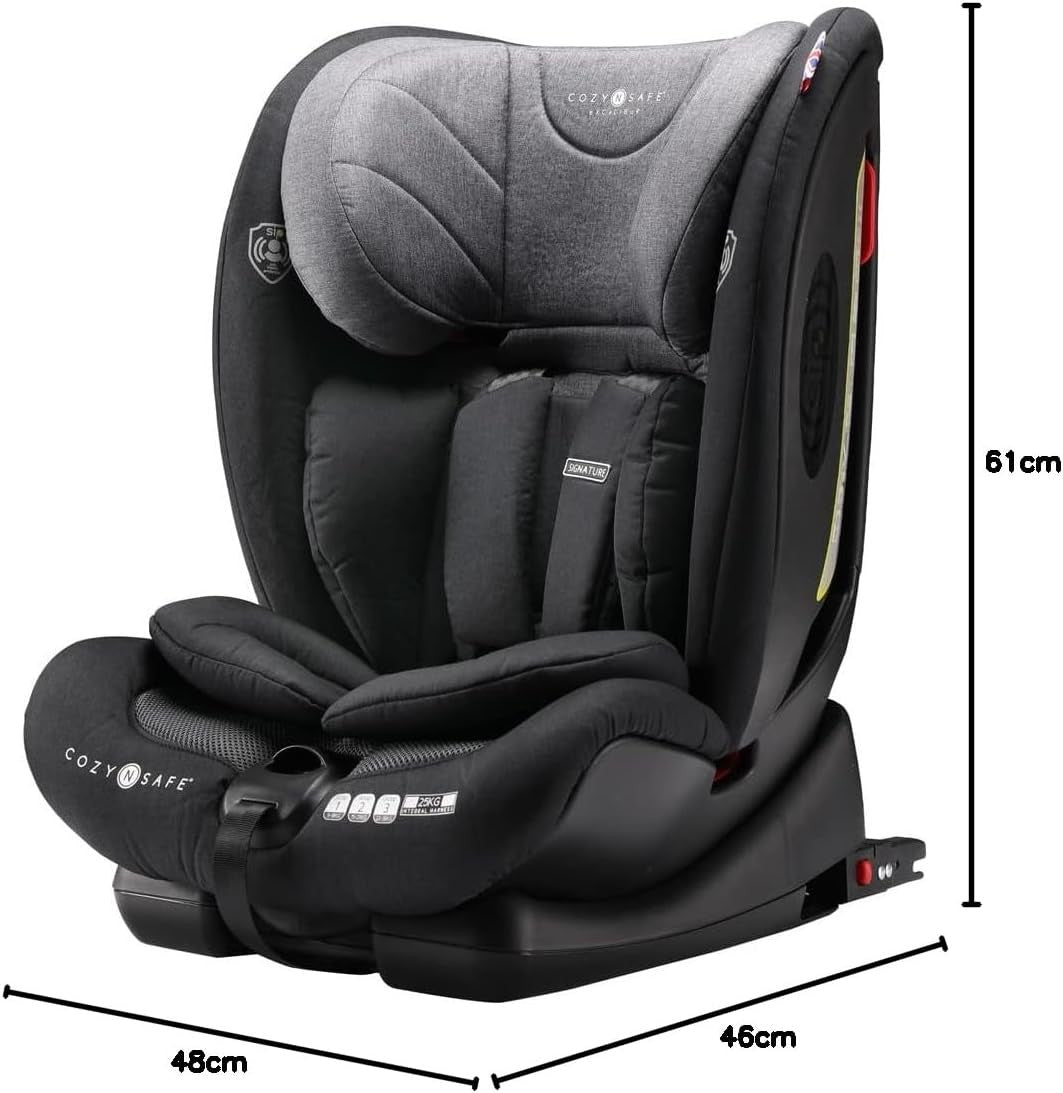ISOFIX Child Car Seat Group 1 2 3 9–36kg 25kg Harness Toddler Seat