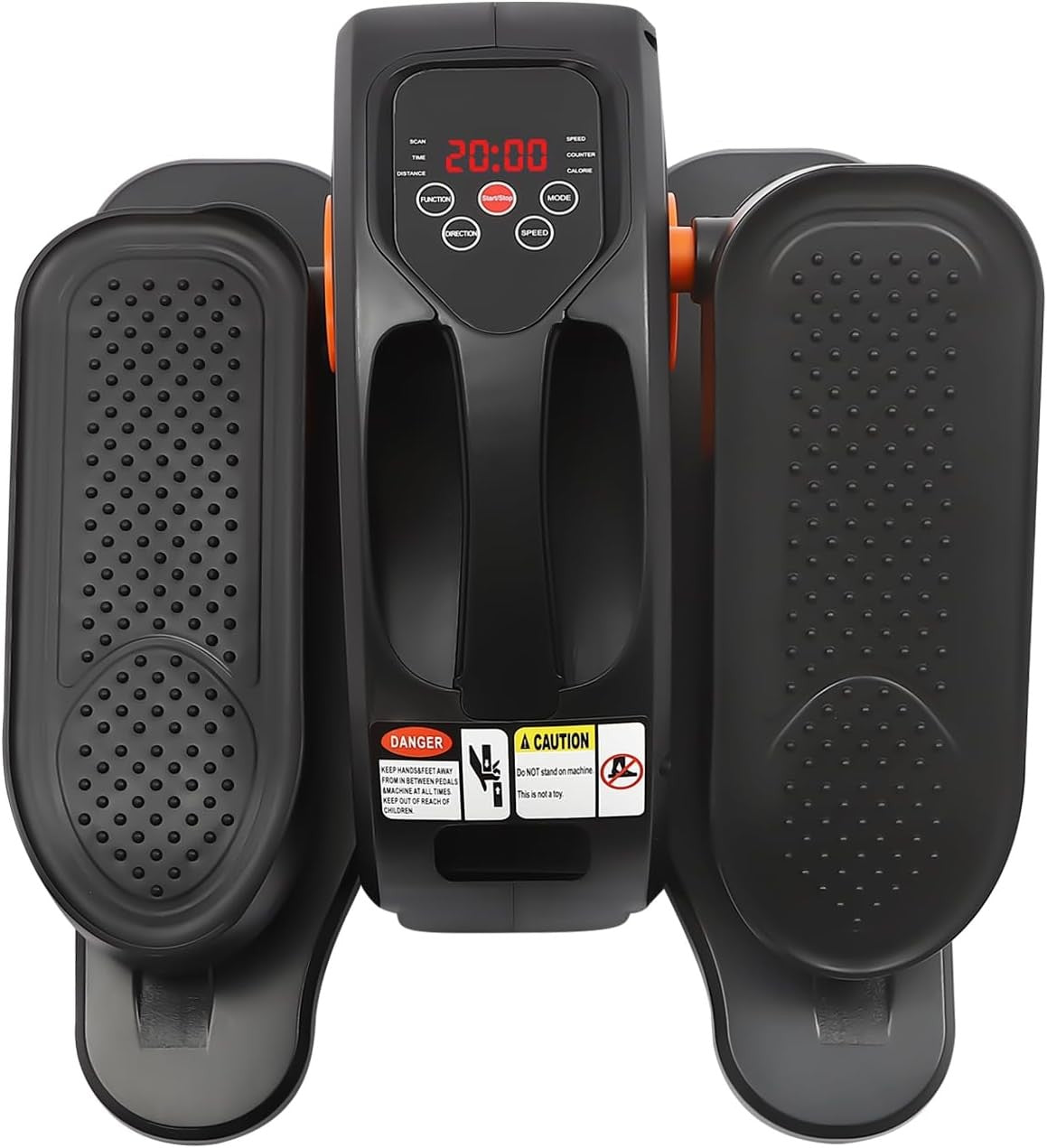 Under Desk Elliptical Electric Leg Exerciser Quiet Remote LCD Trainer