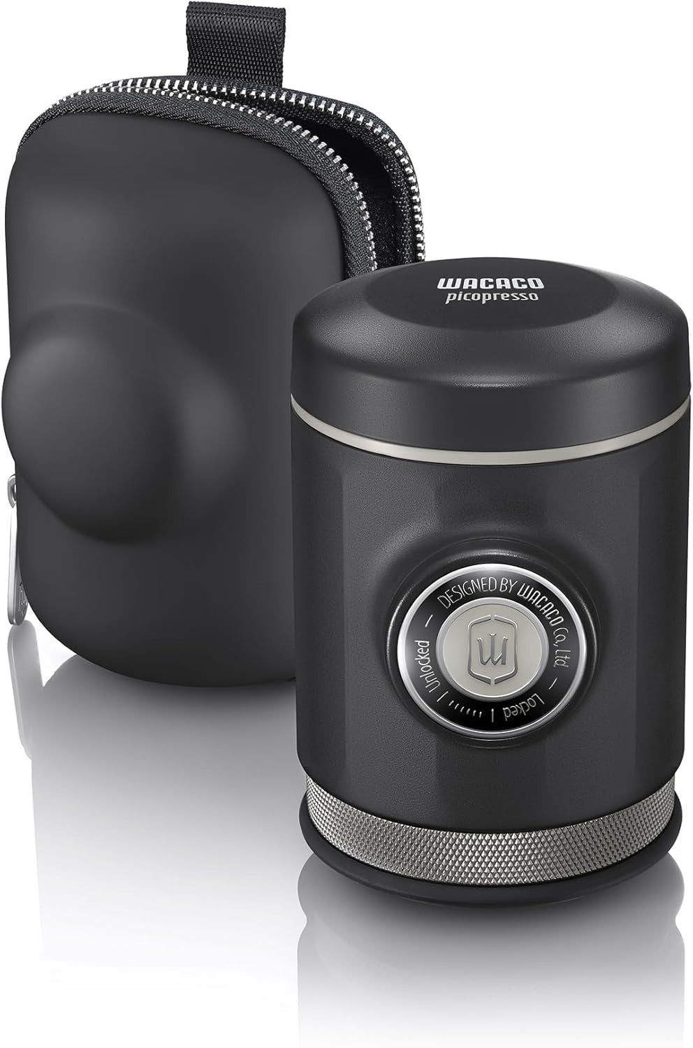Portable Espresso Maker with Case | Manual High-Pressure Travel Coffee Machine