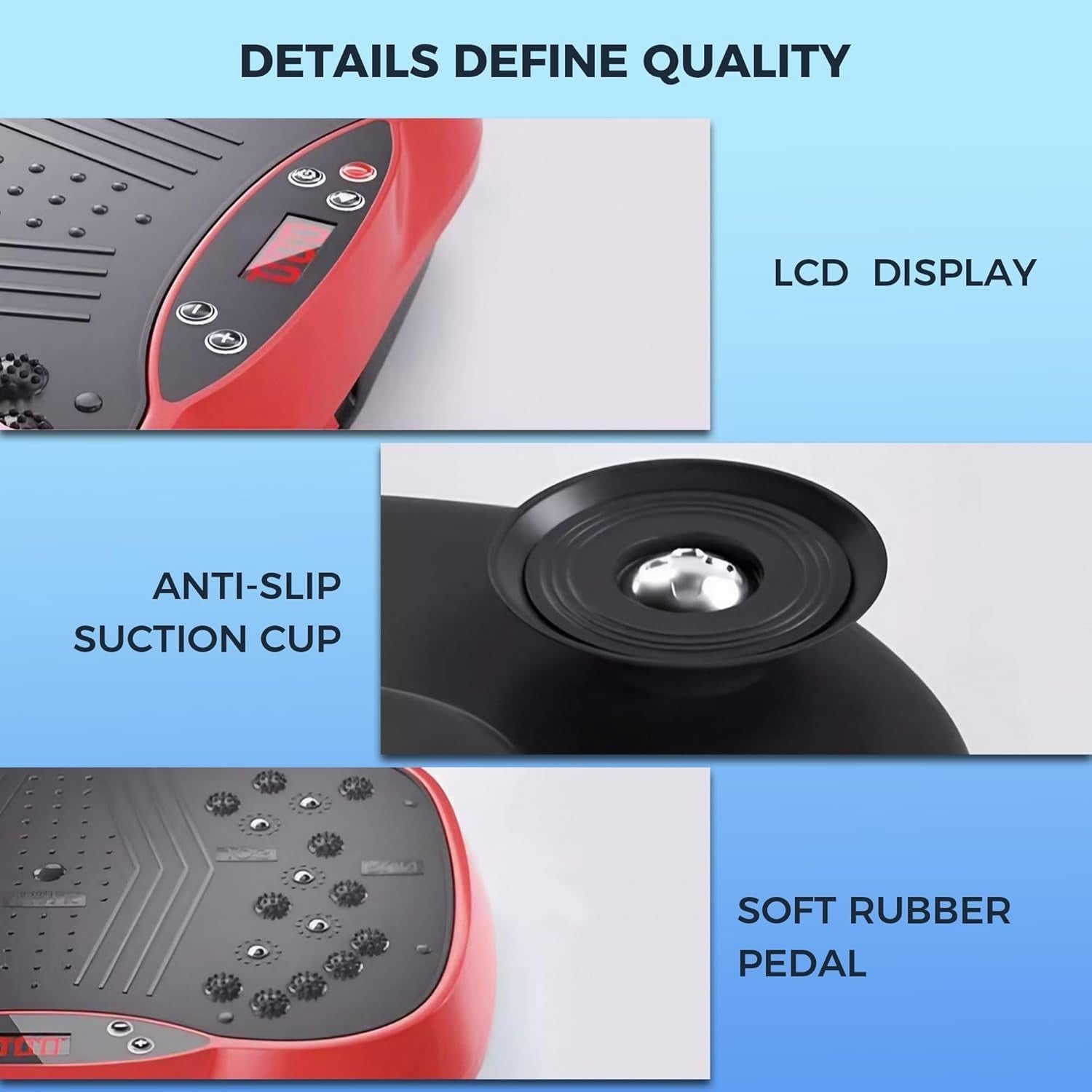 Vibration Plate Exercise Machine Lymphatic Drainage Weight Loss