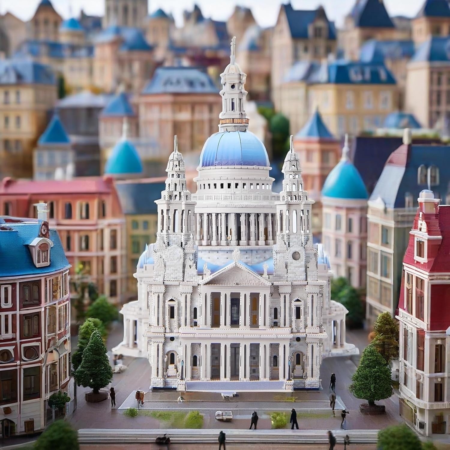 3D Metal Puzzle St Paul's Cathedral Model Kit | 639pcs DIY Gift for Adults