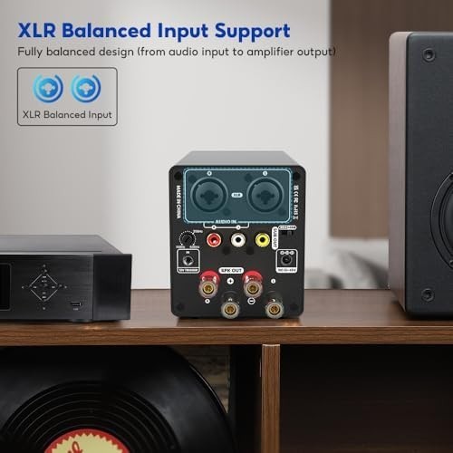 A70 Balanced Stereo Amplifier 300W x2 Class D 48V