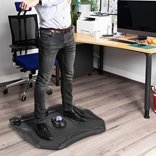 Ergonomic Anti Fatigue Standing Mat with Massage Ball, Non Slip Desk Floor Mat