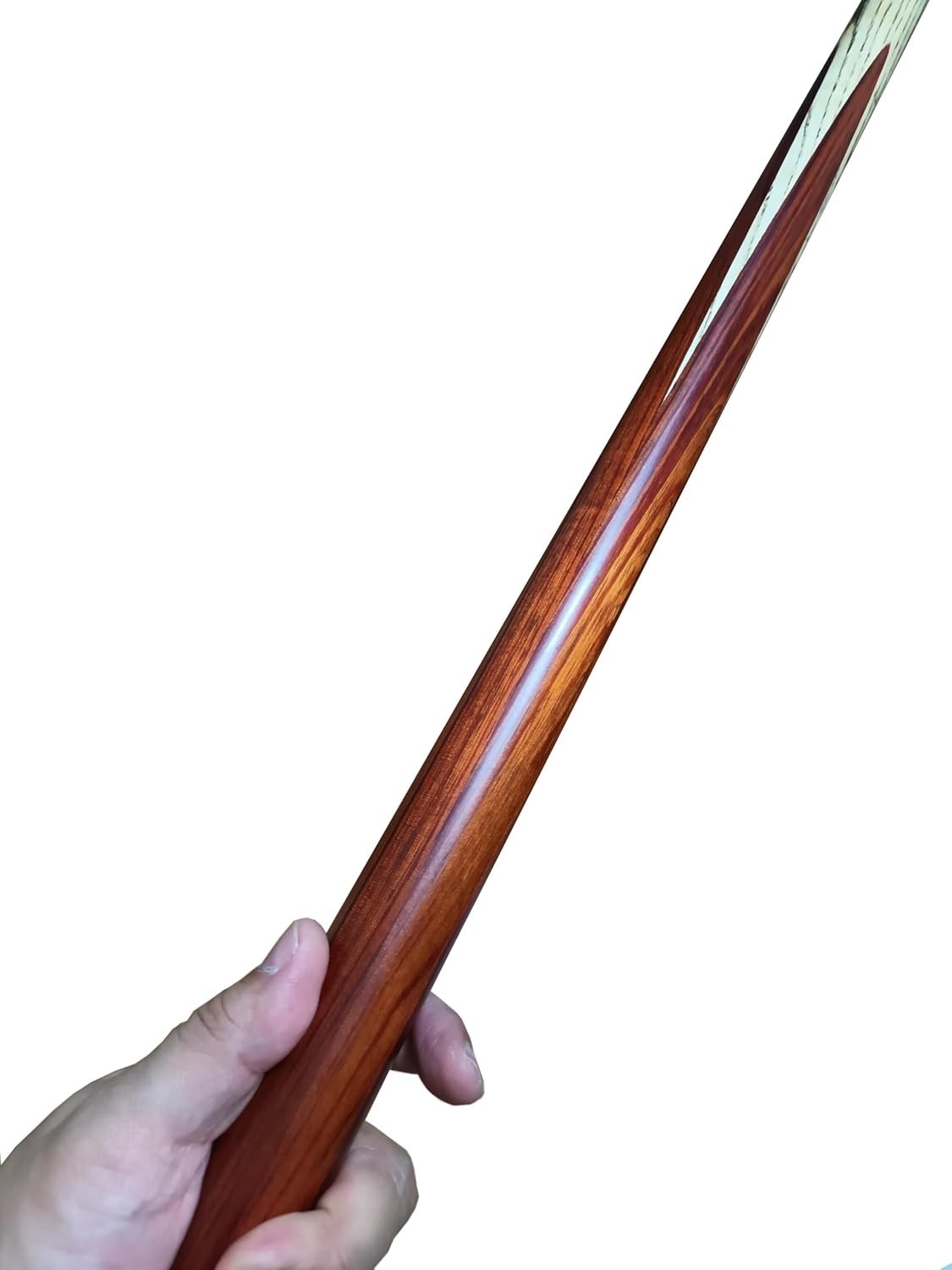 57in One Piece Ash Snooker Pool Cue 9.5mm Tip Extensions Case