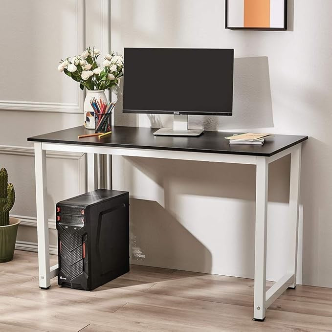 Compact Office Computer Desk Study Table PC Laptop Workstation Black