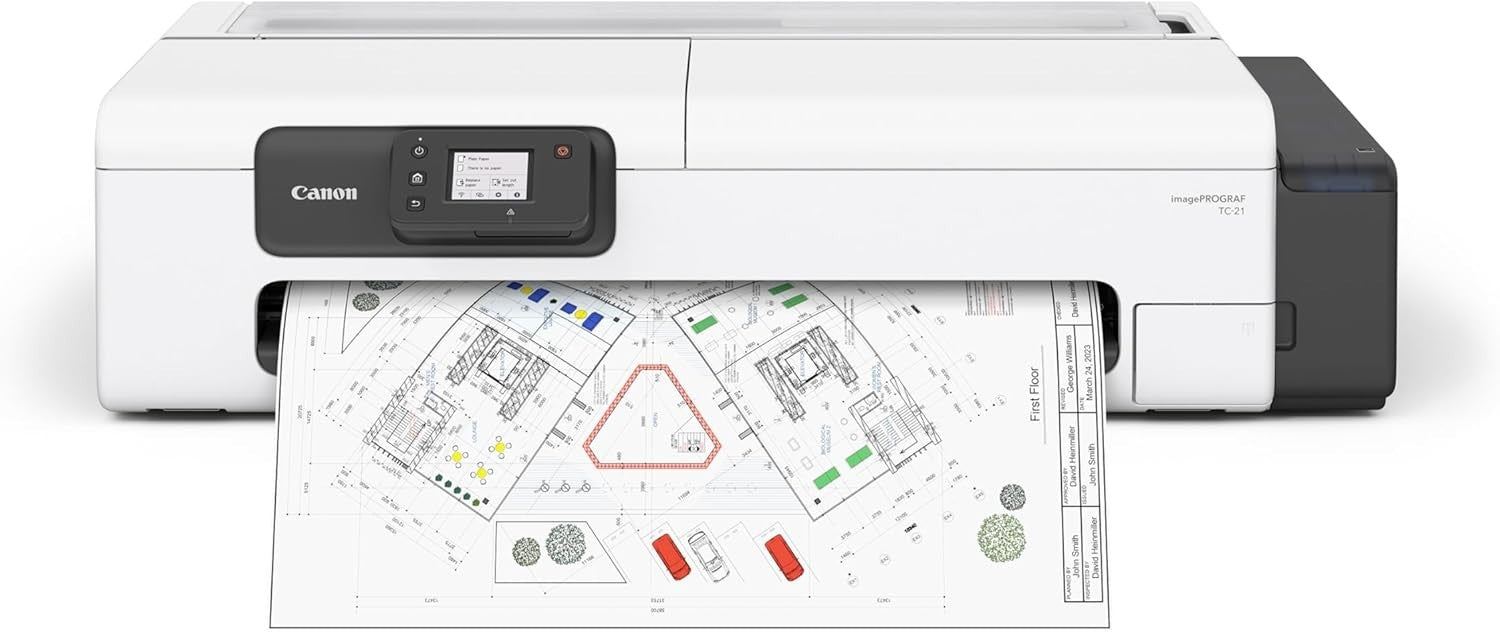 Large Format 24" Printer | Posters, Roll & Sheet, 4-Color Ink, Wi-Fi