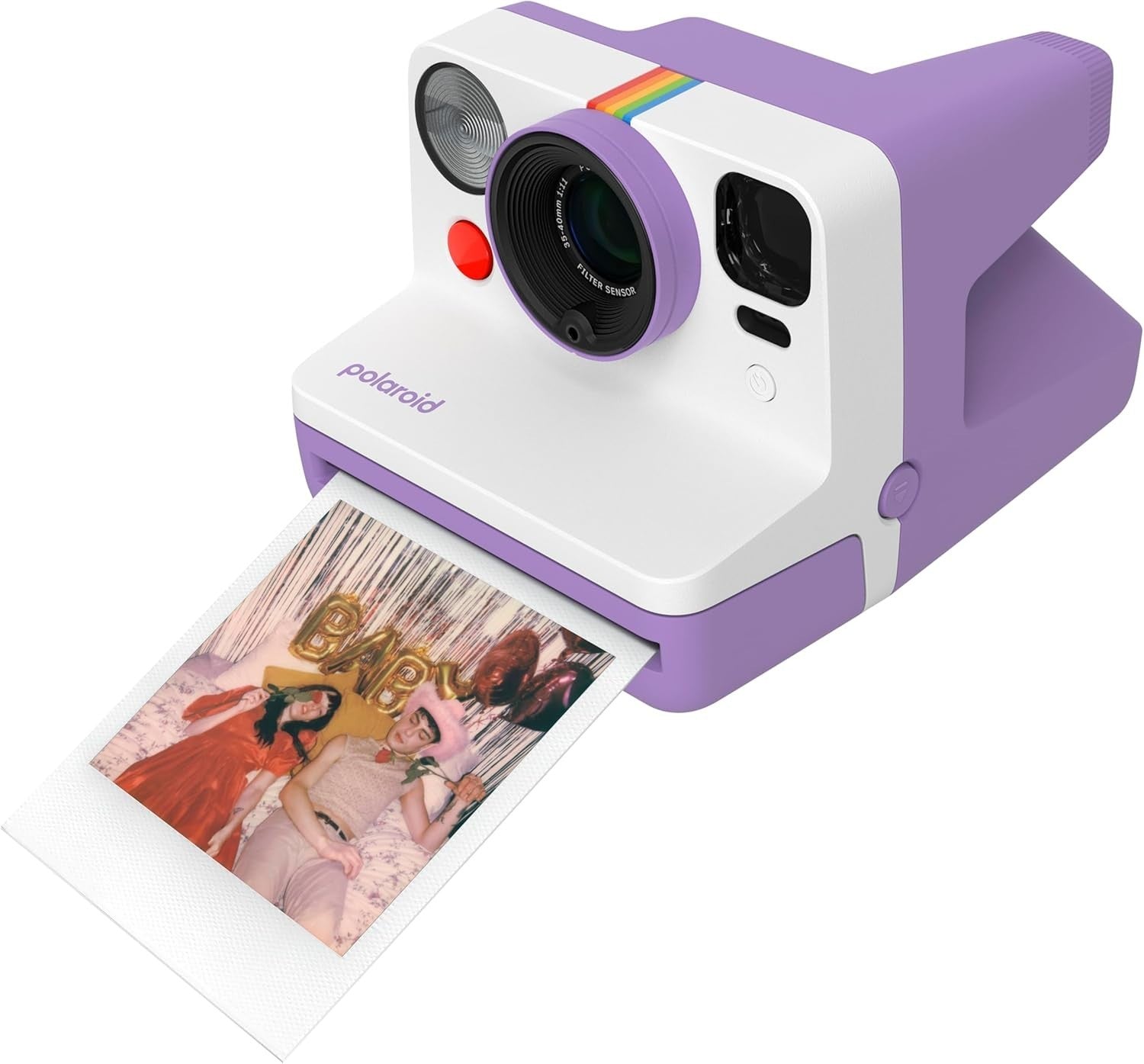 Instant Camera Autofocus Self Timer Dual Exposure USB-C Purple