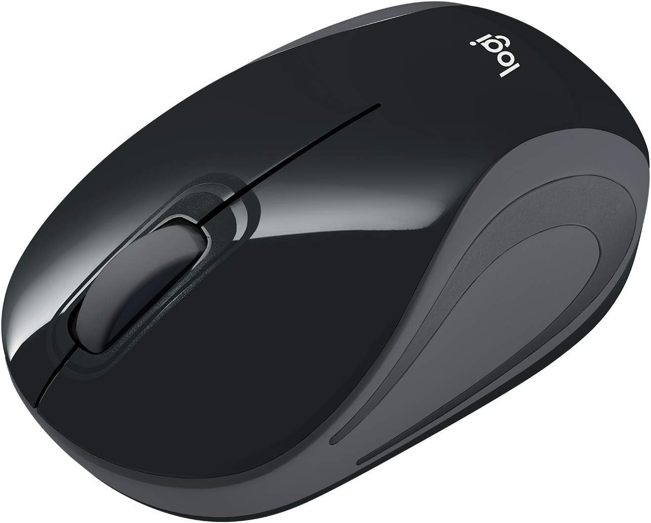 Mini Wireless Mouse USB Portable Pocket Laptop Travel Black