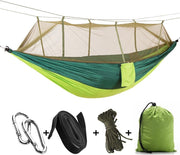 2 Person Camping Hammock w/ Mosquito Net | 200kg Load | Compact & Easy Setup