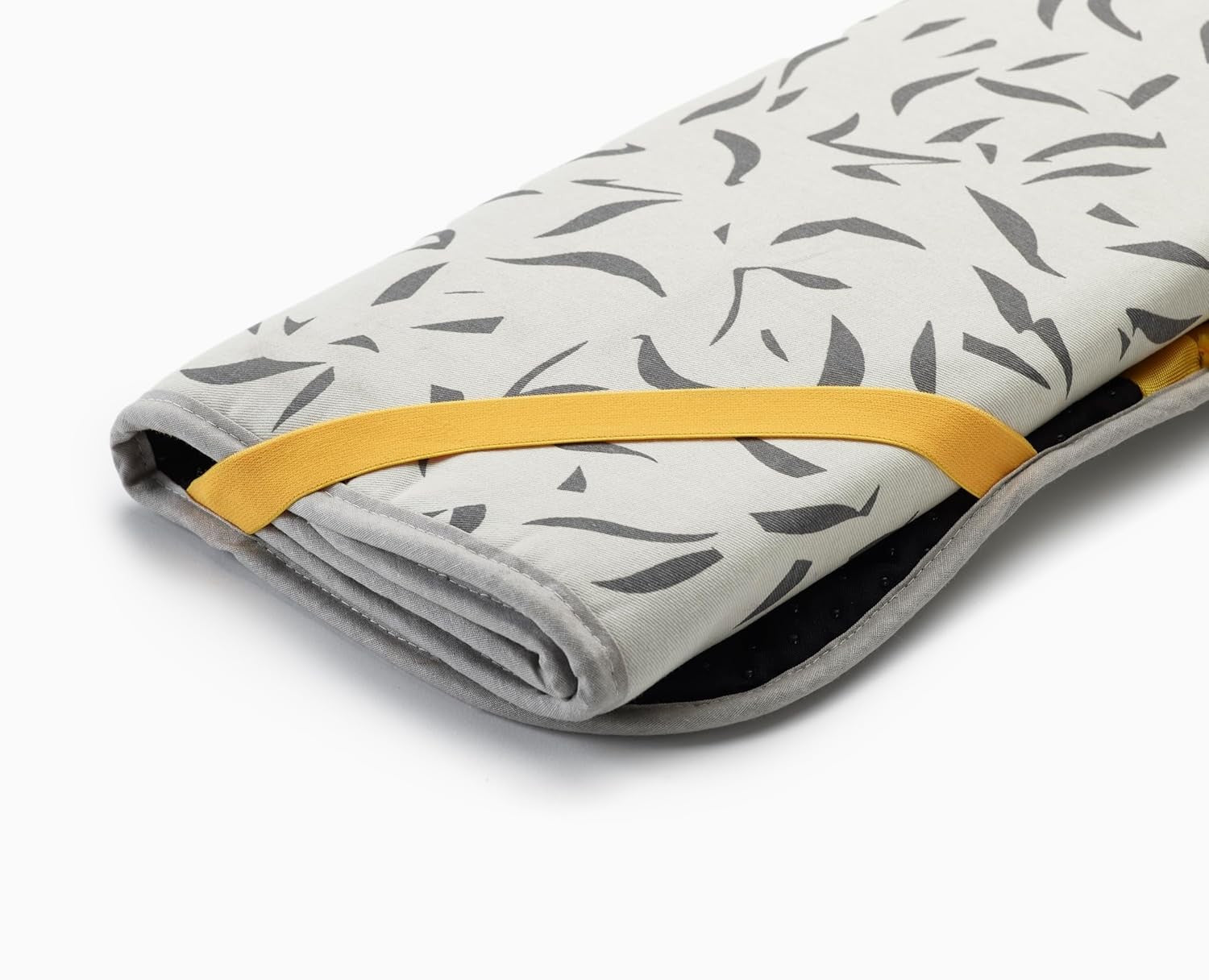 Foldable Ironing Mat Heat Resistant Non Slip with Silicone Iron Rest 90x47cm