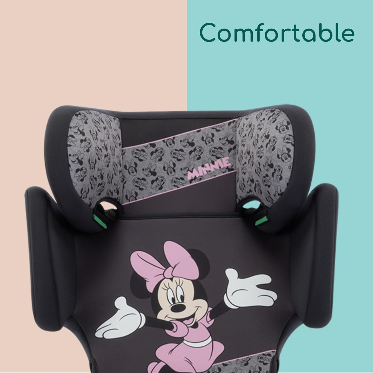 i-Size High Back Booster Car Seat 3–12 Years Foldable Lightweight 100–150cm