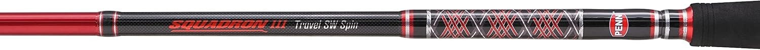 Saltwater Travel Spin Rod 2.4M Carbon 15-40g Sea Bass, Pollack, Cod