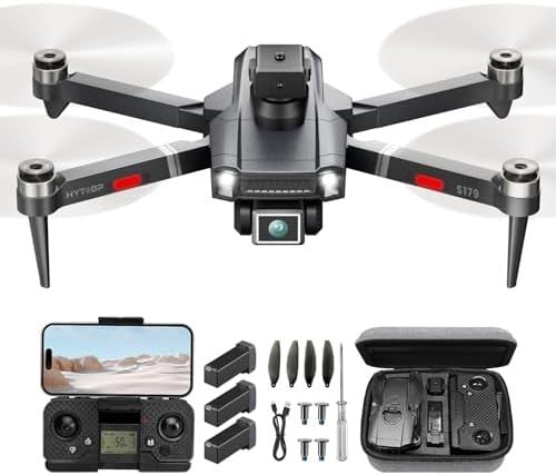 1080P Camera Drone with Brushless Motor, FPV Quadcopter, 36–40 Min Flight