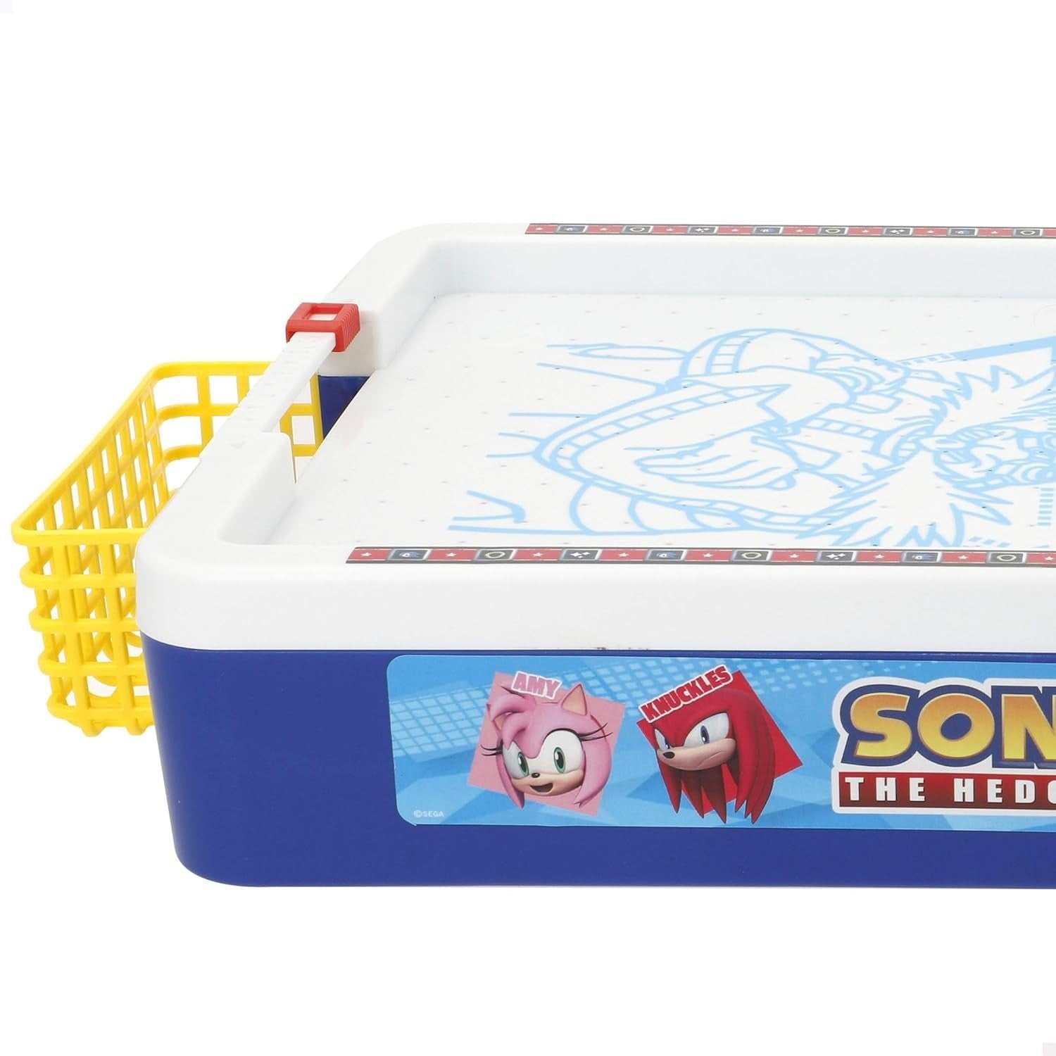 Electronic Tabletop Air Hockey Game Kids Arcade Style Floating Puck