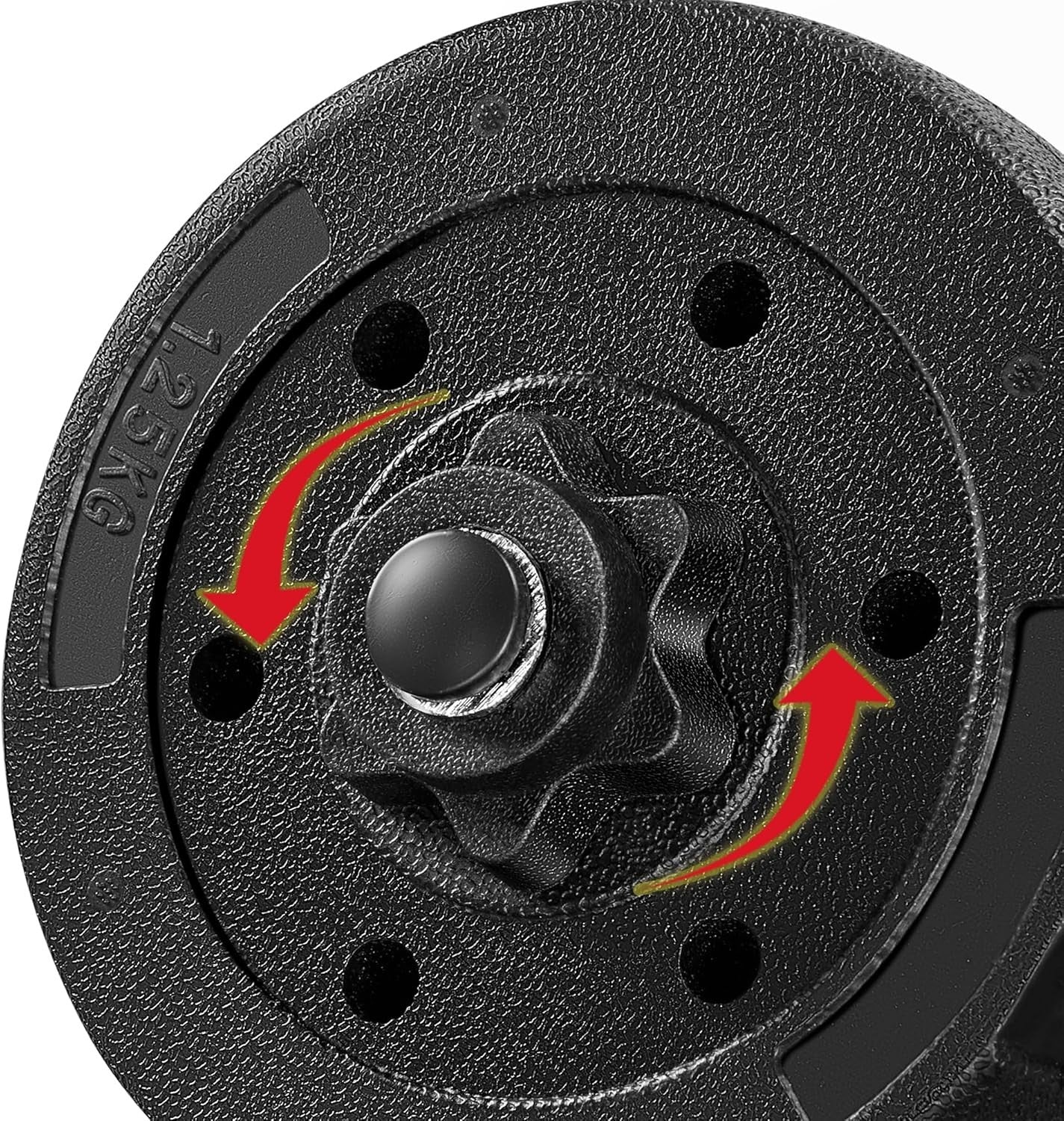 Adjustable Dumbbell Set 15–30KG Anti-Roll Non-Slip Home Gym Weights
