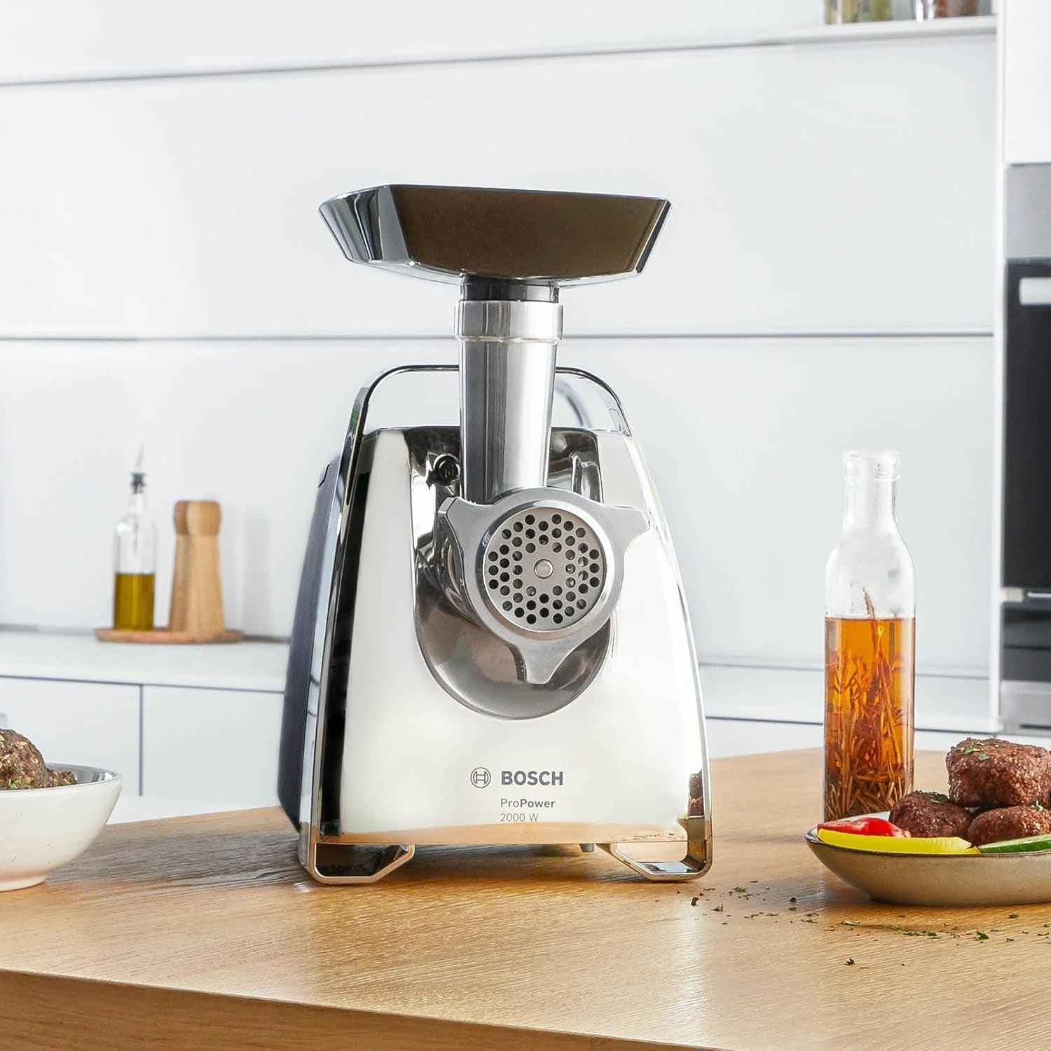 700W Electric Meat Grinder Mincer Sausage Maker 3.5kg Min Stainless