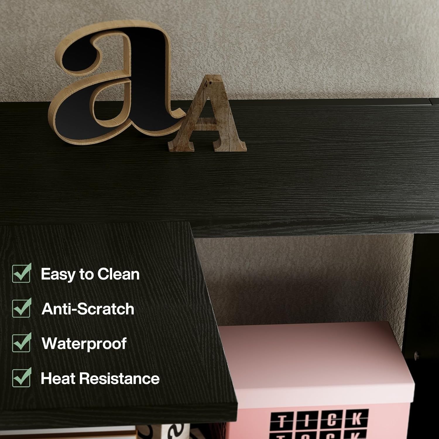 Tall 6-Tier Corner Bookshelf | 180cm Space-Saving Metal & Wood Display Storage U