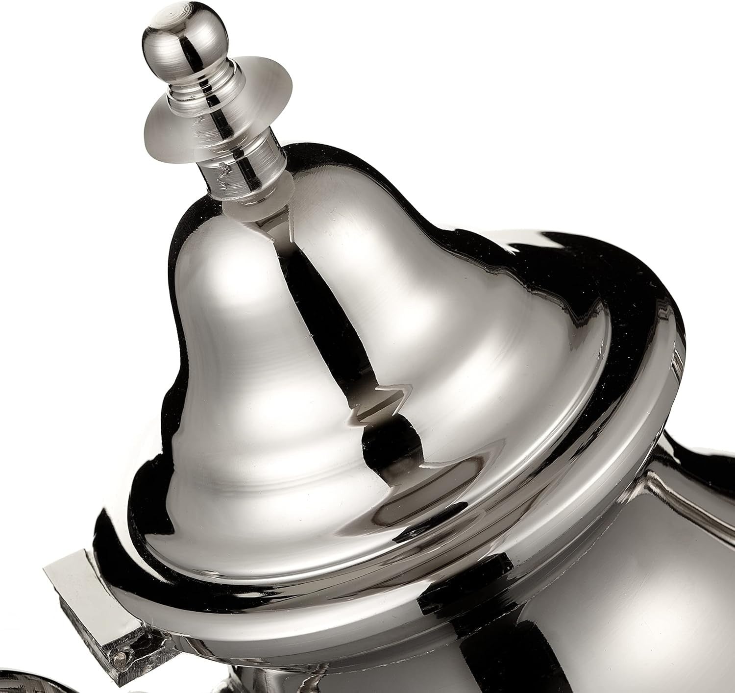 Moroccan Silver Teapot 1L Handmade Engraved Mint Tea Pot with Filter