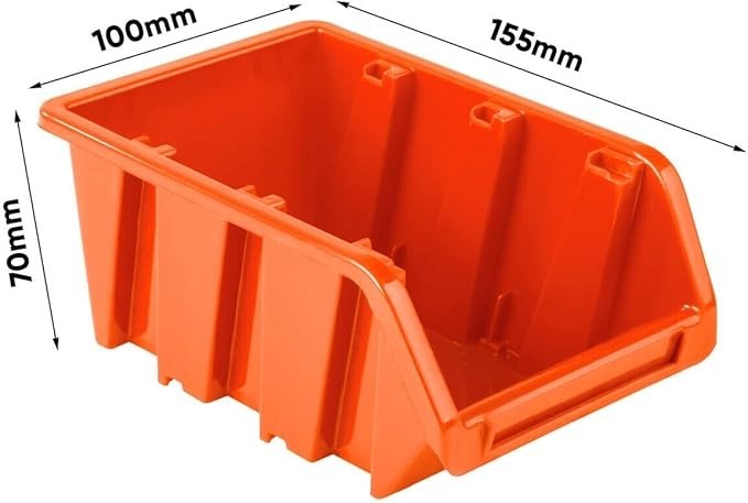 Garage Peg Board Wall Organizer Storage Bins Workshop Tool Rack