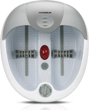 Hangsun Foot Spa Bath Massager Bubble Vibration Infrared Heat Rollers Home