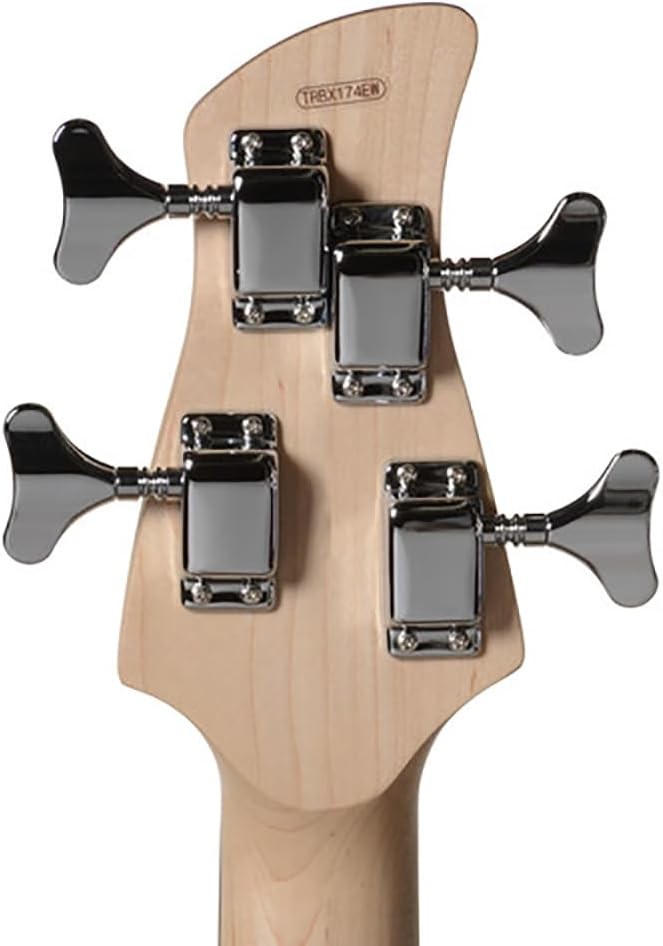 4 String Electric Bass Guitar Root Beer Finish 1/2 Size 122cm