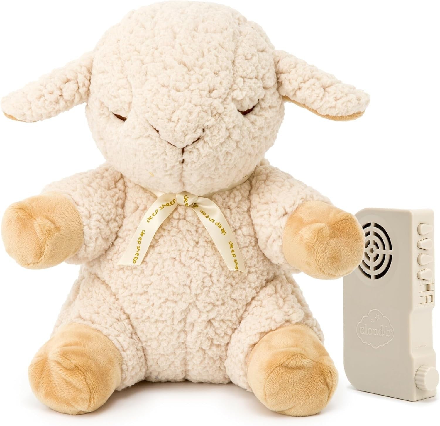 Sleep Sheep Plush White Noise Baby Sleep Aid Cuddly Anxiety Toy