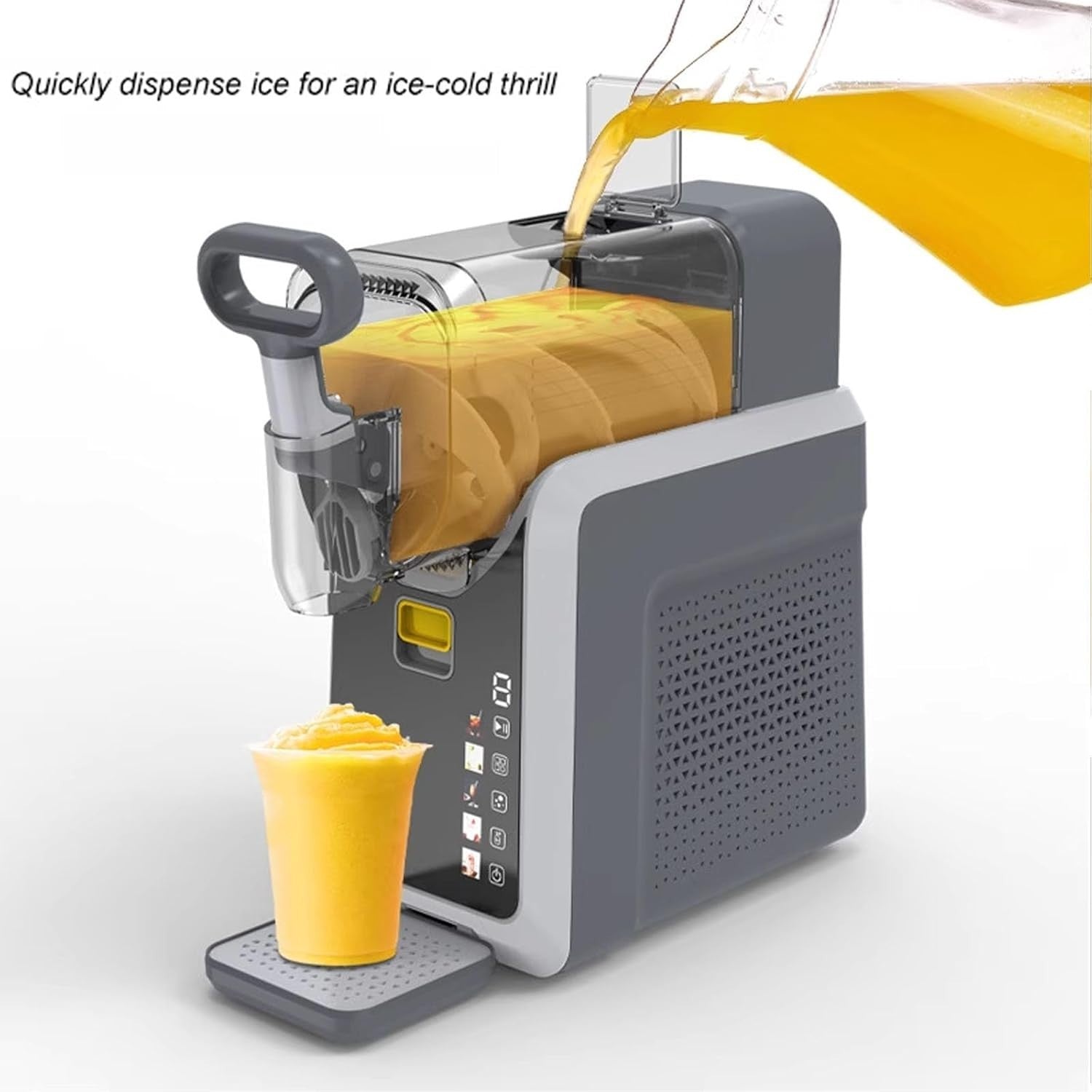 Slushie Machine Home Frozen Drink Maker 2L LCD Auto Clean No Ice Needed