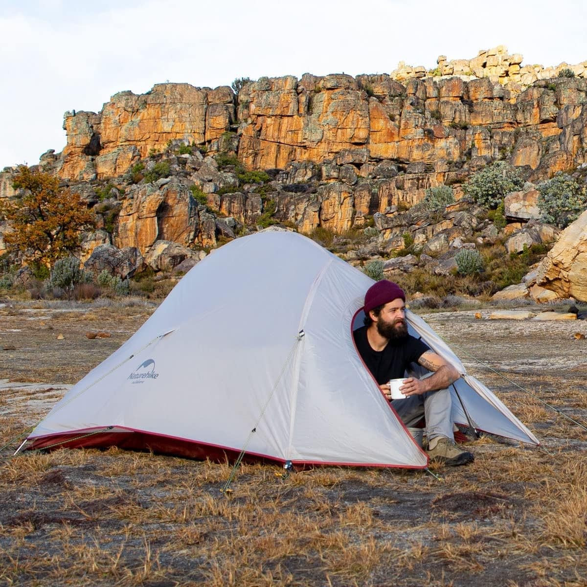 2 Person Lightweight Backpacking Tent 3-4 Dome