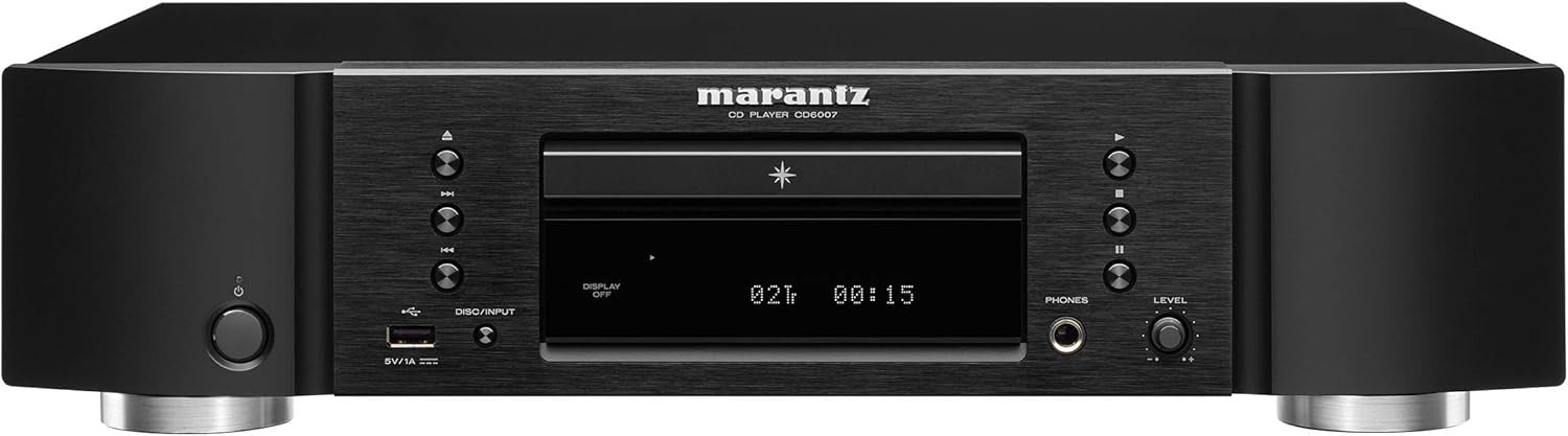 High-Resolution CD Player with DAC & Headphone Amp | HiFi Audio Precision